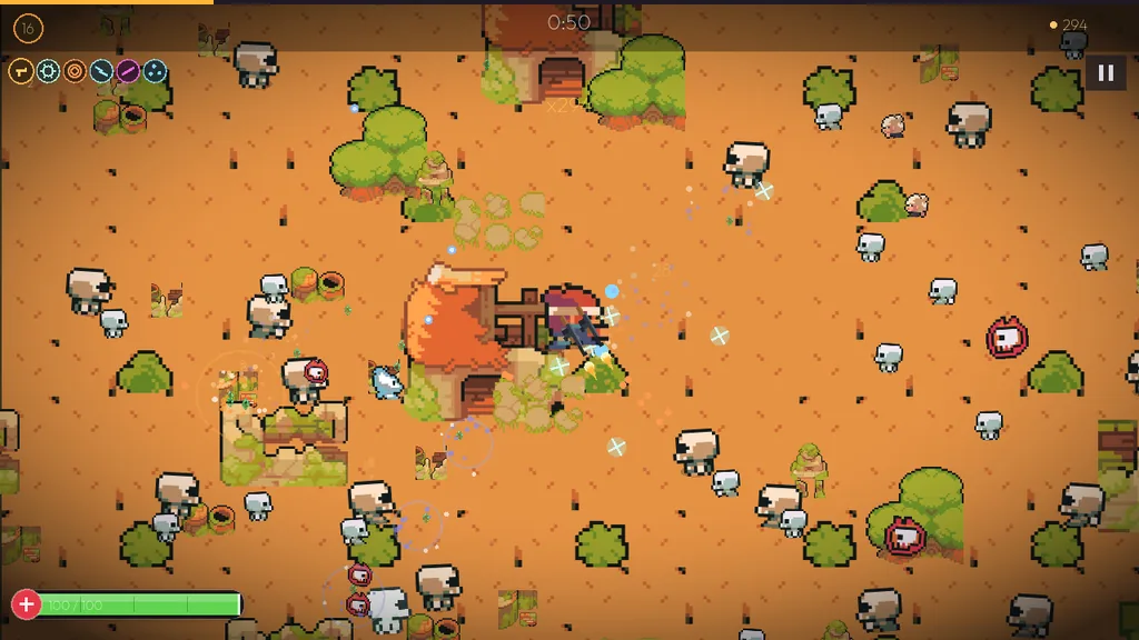 Swarmies gameplay in the Lost Village world